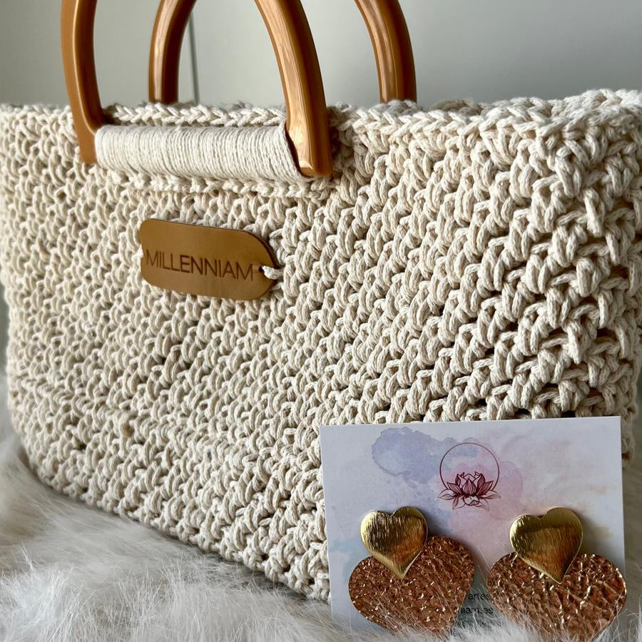 Pack Millenniam Personalizable – Bolso + Pendientes a elegir