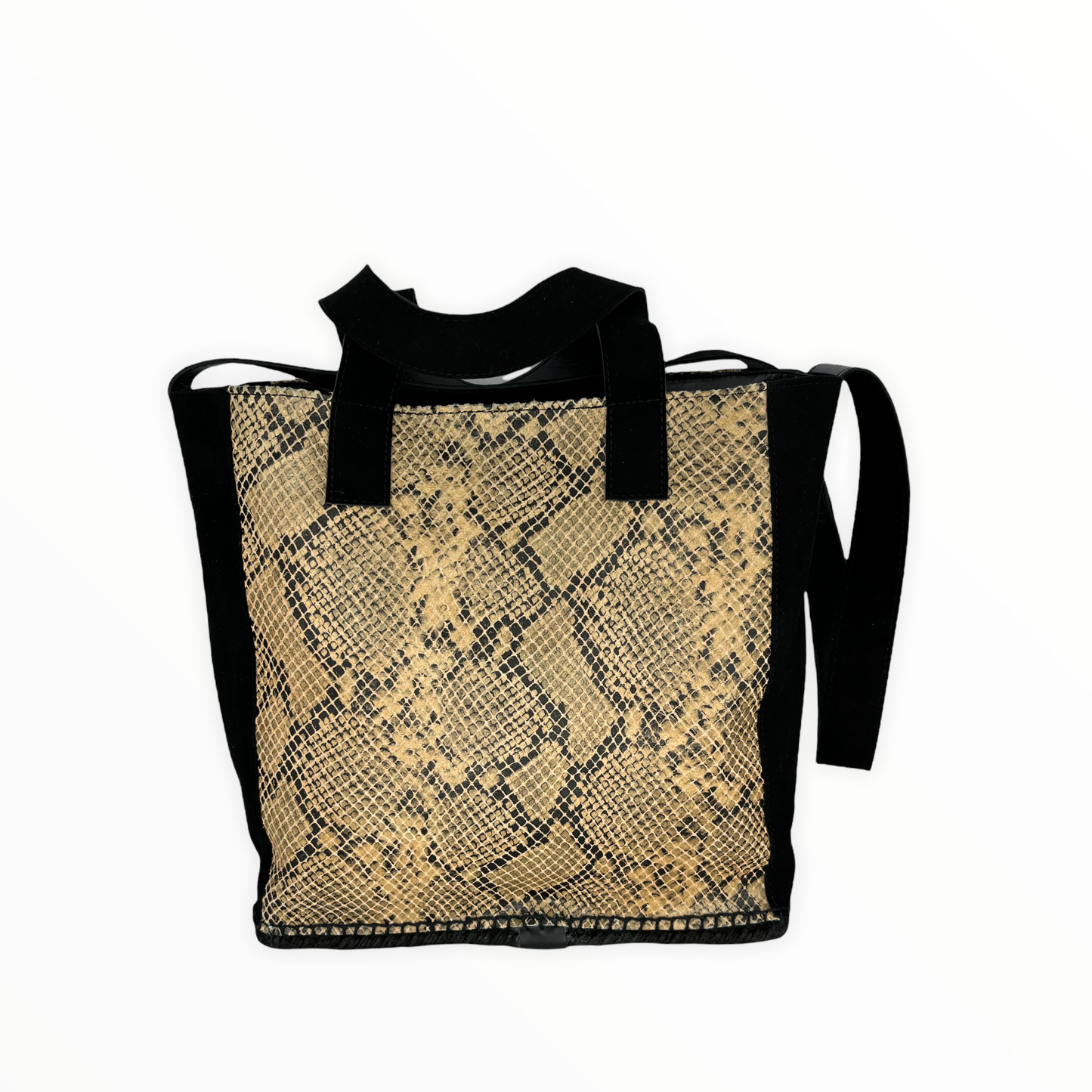 Bolso C. Snake Beige