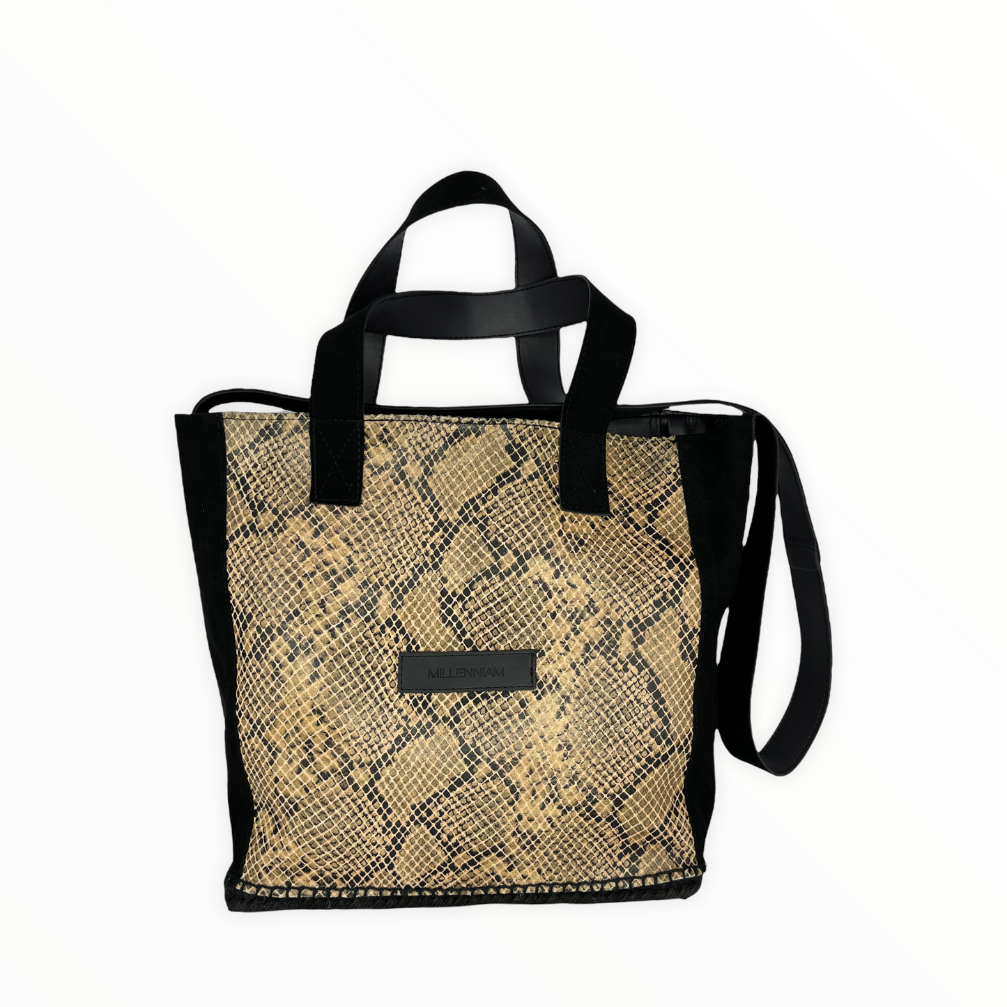 Bolso C. Snake Beige