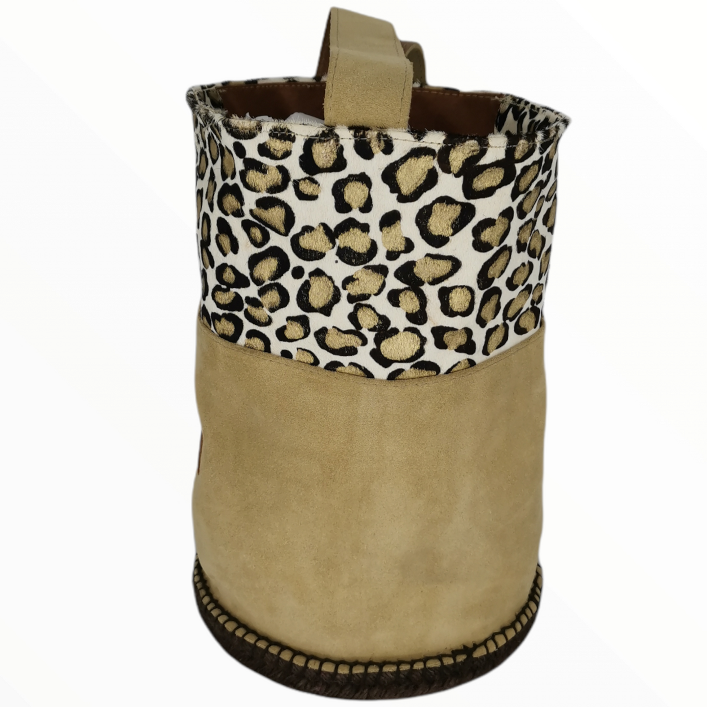 Bolso Print Gold-Serraje