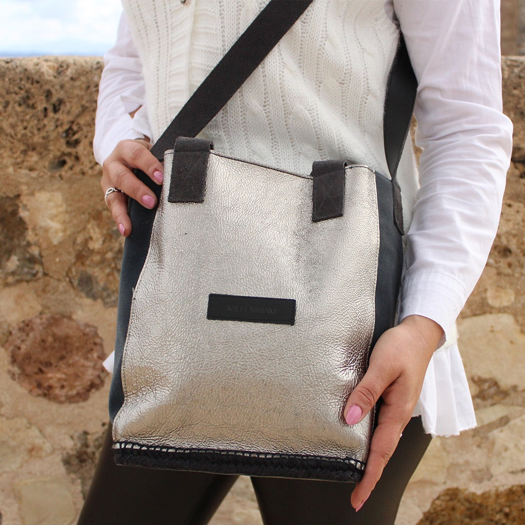 Bolso C. Velvet Plata
