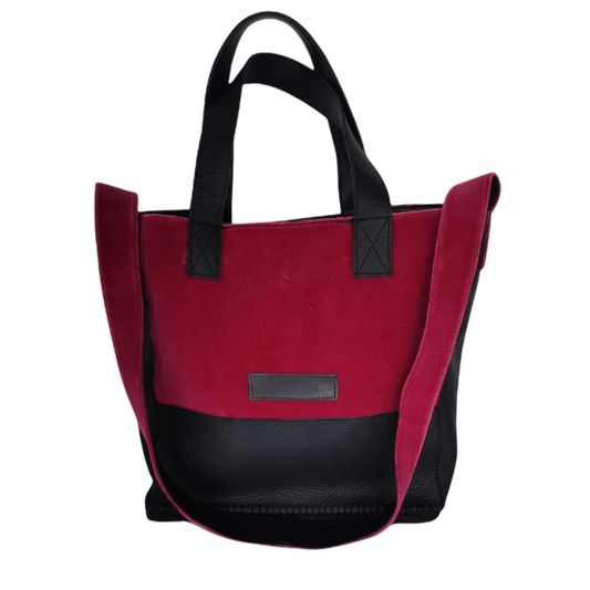 Boxa velvet burdeos